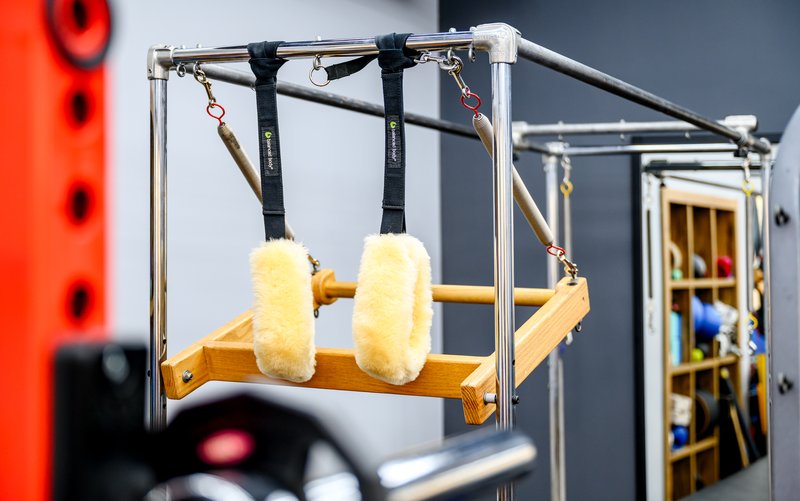 Individuální lekce na Cadillac apparatus ve studiu Fit Pilates